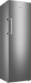 Холодильник ATLANT Х-1602-160 однокамерный, мокрый асфальт, 186 см, без морозилки, 6 полок, зона свежести