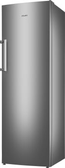 Холодильник ATLANT Х-1602-160 однокамерный, мокрый асфальт, 186 см, без морозилки, 6 полок, зона свежести