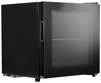 Холодильник Centek CT-1701, черный/стеклопакет, 44 л, 49.2x47x44 см, A+