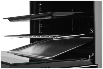 Газовая плита GEFEST ПГ 5100-03 0004 нержавеющая сталь, вертел, таймер, газ-контроль