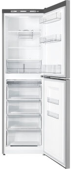 Холодильник ATLANT ХМ-6623-189 серебристый, 2 компрессора, морозилка 4 ящика