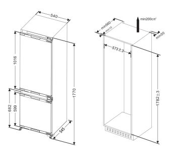   Ascoli ADRF250WEMBI, 