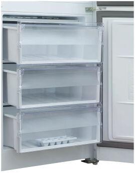 Холодильник BEKO B1RCNL362W No Frost, белый, белый, скрытые ручки, 200х60 см, 361 л
