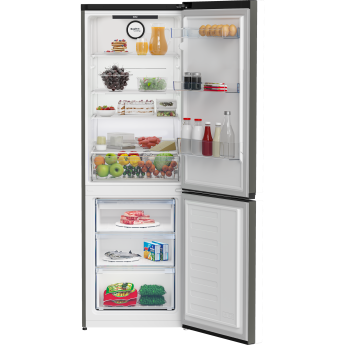  Beko B3R0CNK362HG Manhattan Gray, 186x59.5x65 , NoFrost, 