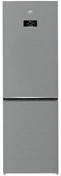 Холодильник BEKO B3RCNK365HX нержавеющая сталь, 186 см, NoFrost, Harvest Fresh, дисплей