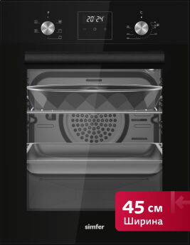 Духовой шкаф Simfer B4ES66125 черный