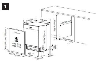 ������������ ������������� ������ Beko BDIN1S421 b100 Hygiene Intense, ��������������, 6 ��������, ���� ���������