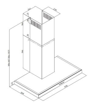 Вытяжка Beko BHCB61632XH