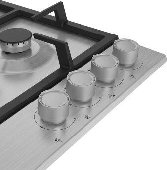 �������� ������ ������� Beko BHGM6422K5WX ����������� �����, ���-��������, �����, WOK