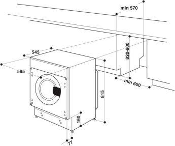  -  Hotpoint BI WDHT 8548 V