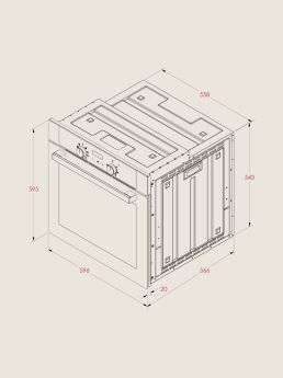 Духовой шкаф Ardo BO39EB2