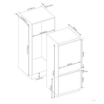 ����������� ������������ Zigmund & Shtain BR 24 X, 177 ��, NoFrost, ���� ��������, ���������� ������������
