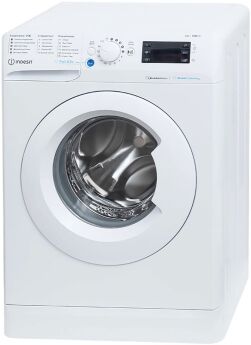 Стиральная машина Indesit BWSE 6109 WWV InverterMotor SteamTechnology узкая, 6 кг, отсрочка старта