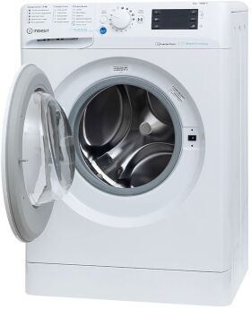 Стиральная машина Indesit BWSE 6109 WWV InverterMotor SteamTechnology узкая, 6 кг, отсрочка старта