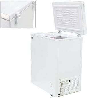 Морозильный ларь Oursson CF7908/WH Белый 75x62.5x41.3 см, 79 л