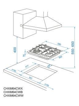 �������� ������ ������� Candy CHXM64CWX