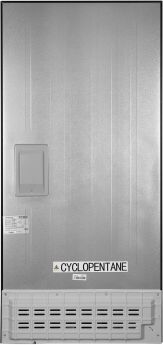 ����������� Hyundai CM45083F ������ ������, �������������, 185.5�83 ��, No Frost