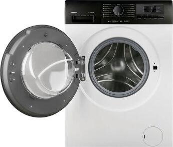 Стиральная машина Centek CT-1991 6 кг, инвертор, пар, очистка барабана, детские вещи, одеяла, джинсы, спорт