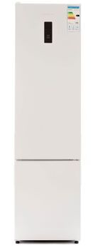 Холодильник SCANDILUX CTF196E01W белый, двухкамерный, 196х54.4 см, No Frost, Metal Cooling