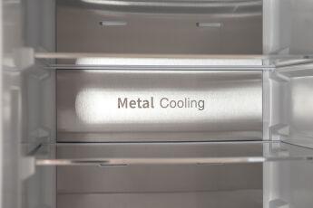 Холодильник SCANDILUX CTF196E01W белый, двухкамерный, 196х54.4 см, No Frost, Metal Cooling