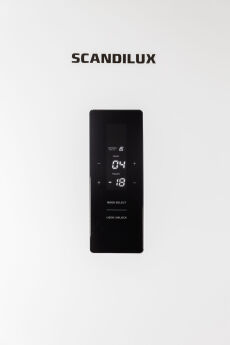 Холодильник SCANDILUX CTF196E01W белый, двухкамерный, 196х54.4 см, No Frost, Metal Cooling