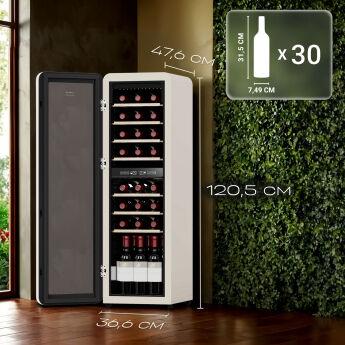   TESLER CWC-308 IVORY LD  ,   , 120.536.6 , 30 , 5-20 C