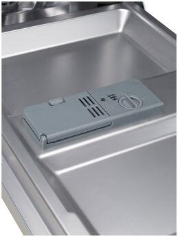 Встраиваемая посудомоечная машина DeLonghi DDW 06S Brace plus, серебристый, узкая, 9 программ, 3 корзины