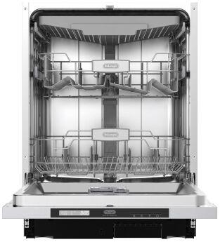 Встраиваемая посудомоечная машина DeLonghi DDW 06F Magnesite 9 программ вкл. авто, Turbo dry, 3 корзины