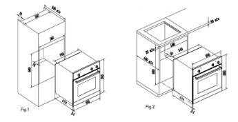 Духовой шкаф DELONGHI DEO 735 NB ROBERTA черный, 9 режимов, мех. Таймер