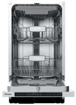 Встраиваемая посудомоечная машина Pioneer DWB-40106 узкая, 6 программ, 3 корзины, таймер