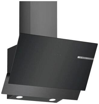Вытяжка BOSCH DWK65AD30R Serie 4, черная нержавеющая сталь, 60 см, 616 куб.м.
