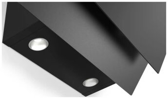 Вытяжка BOSCH DWK65AD30R Serie 4, черная нержавеющая сталь, 60 см, 616 куб.м.