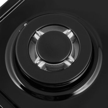 Варочная панель газовая MAUNFELD EGHE.64.63CB2/G черный, 59x51.5 см, WOK, чугунные решетки