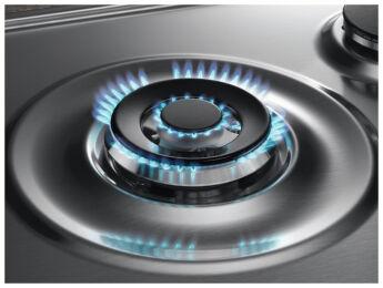 �������� ������ ������� Electrolux EGS6436SX ����������� �����, �������� �������, WOK, ���-��������