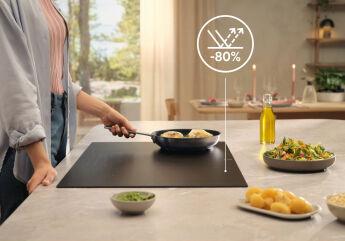 Варочная панель Electrolux EIS62453IZ индукционная, 700 SenseBoil SaphirMatt, слайдер, bridge