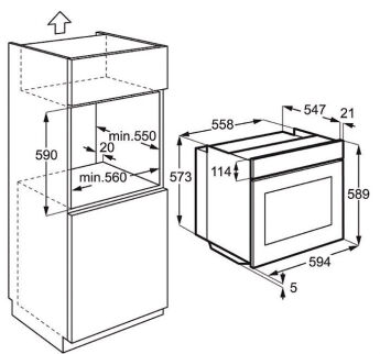 Духовой шкаф Electrolux EOB3400BOR ретро черный/ручки бронза, 8 режимов
