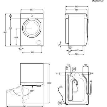   Electrolux EW9F7607WCE