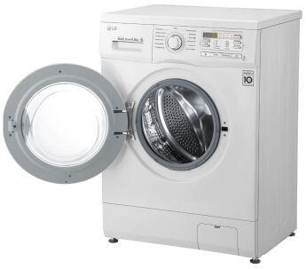 Стиральная машина LG F10B8MD Inverter Direct Drive, узкая с прямым приводом, 5.5 кг