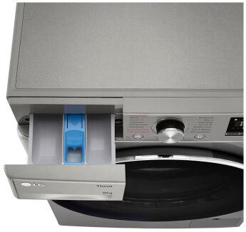 Стиральная машина LG F2V5PS2S.APTPCOM AI DD Steam, серебристый, 8 кг,1200 об/мин