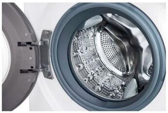 Стиральная машина LG F4M5VS4WP белый, DD, 9 кг, 1400 об/мин, пар, прямой привод