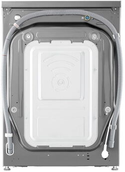 Стиральная машина LG F4V5RYP2T DD, серебристый, 10 кг, 1400 об/мин, прямой привод, Wi-fi