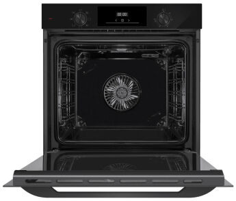 Духовой шкаф MAUNFELD FEOH7872B2 черный, утапливаемые ручки, 78 л, 7 режимов