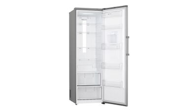 Холодильник LG GC-F411ELDM DoorCooling+ однокамерный с диспенсером воды, платиновое серебро