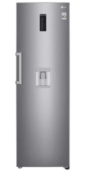 Холодильник LG GC-F411ELDM DoorCooling+ однокамерный с диспенсером воды, платиновое серебро