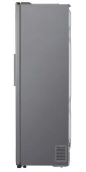 Холодильник LG GC-F411ELDM DoorCooling+ однокамерный с диспенсером воды, платиновое серебро