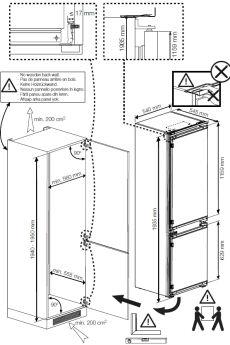   Hotpoint HBT 20  NoFrost 193,5 