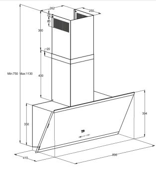  Beko HCA93640BH