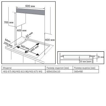    Evelux HEG 675 WG