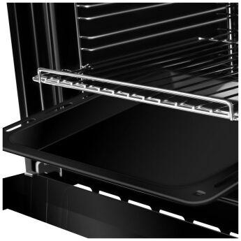 Духовой шкаф Hyundai HEO 6632 IX нержавеющая сталь/черный, дисплей, 6 режимов