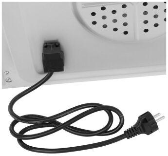 Духовой шкаф Hyundai HEO 6632 IX нержавеющая сталь/черный, дисплей, 6 режимов